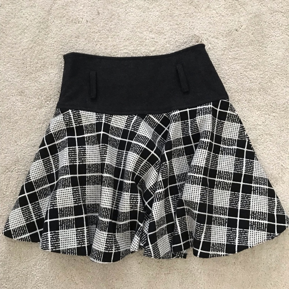 Gingham Skirt